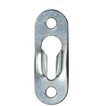 Keyhole Mounting Plates - 100 Pack for Picture Frames, Mirrors & Wall Art - Heavy Duty Steel Hanging Hardware for Secure Wall Mounting