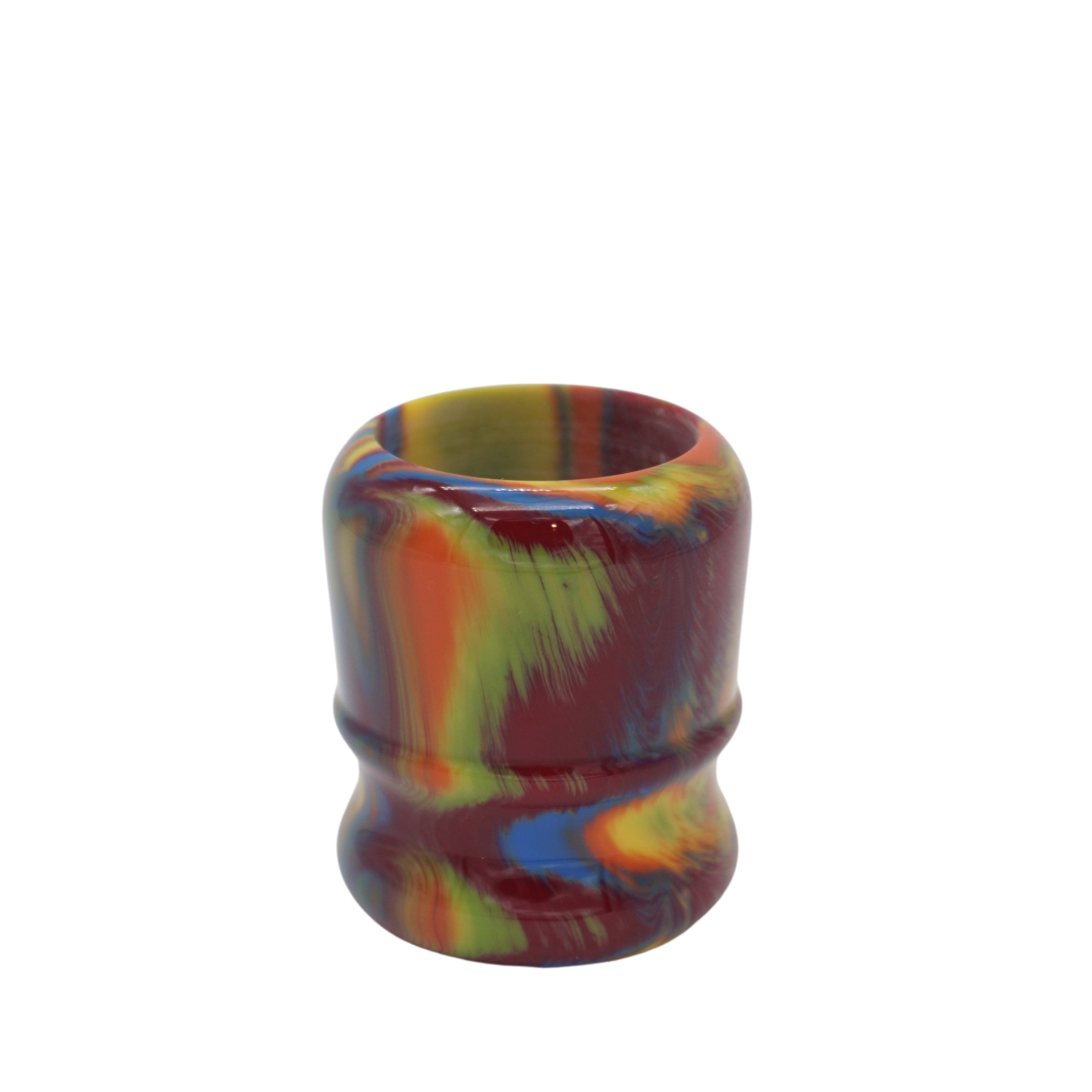 Premium Handcrafted Disco Shaving Brush Handle - Fits 24mm & 26mm Knots - Perfect for Wet Shaving, Grooming Kits & Luxury Bathroom Accessories