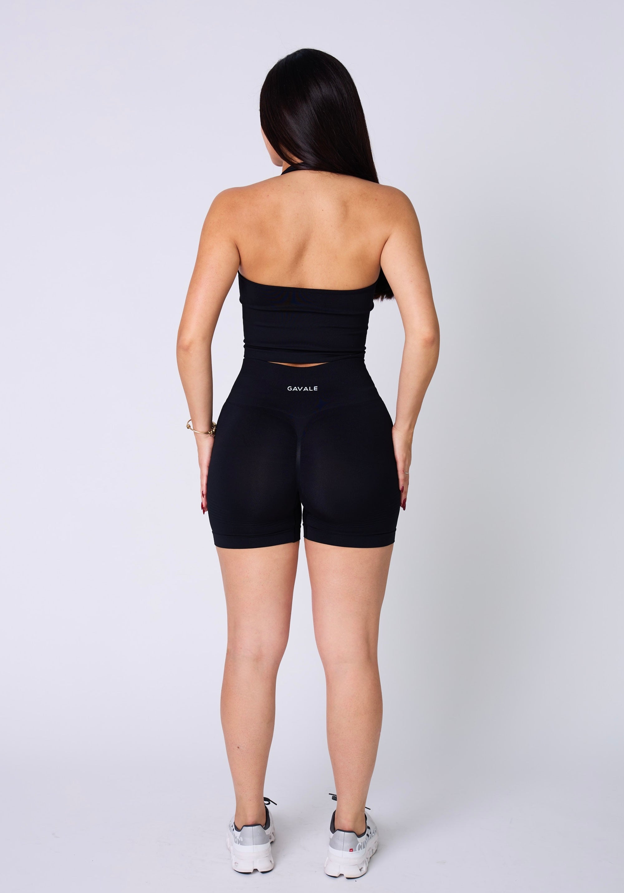 Contour Series Women's Workout Top & Biker Shorts Set - Gym, Yoga, Running & Casual Wear