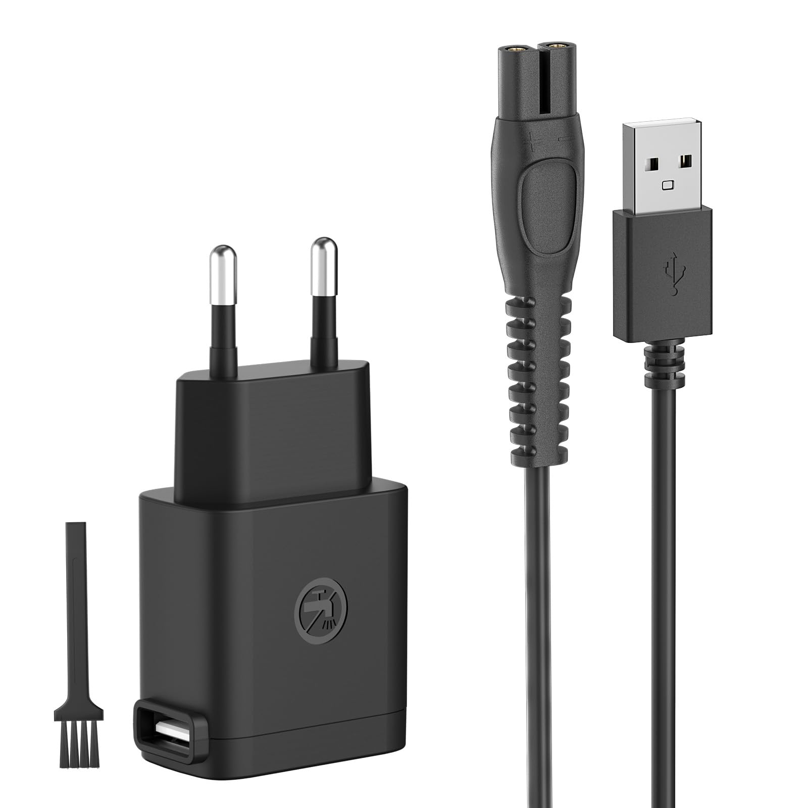 5V Charger for Philips Norelco OneBlade QP2824 QP2734 QP2724 QP4631 S5898 S7887 MG9550 MG9530 MG5950 - Replacement Electric Razor Power Adapter - Perfect for Travel, Home & Office Use