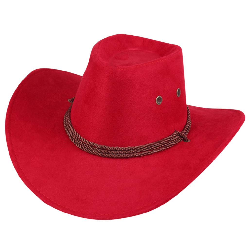 BODOAO Western Cowboy Hat for Men & Women - Wide Brim Sun Hat with Leopard Print - Winter Fashion & Home Decor - Perfect for Rodeo, Outdoor Adventures, and Room Styling