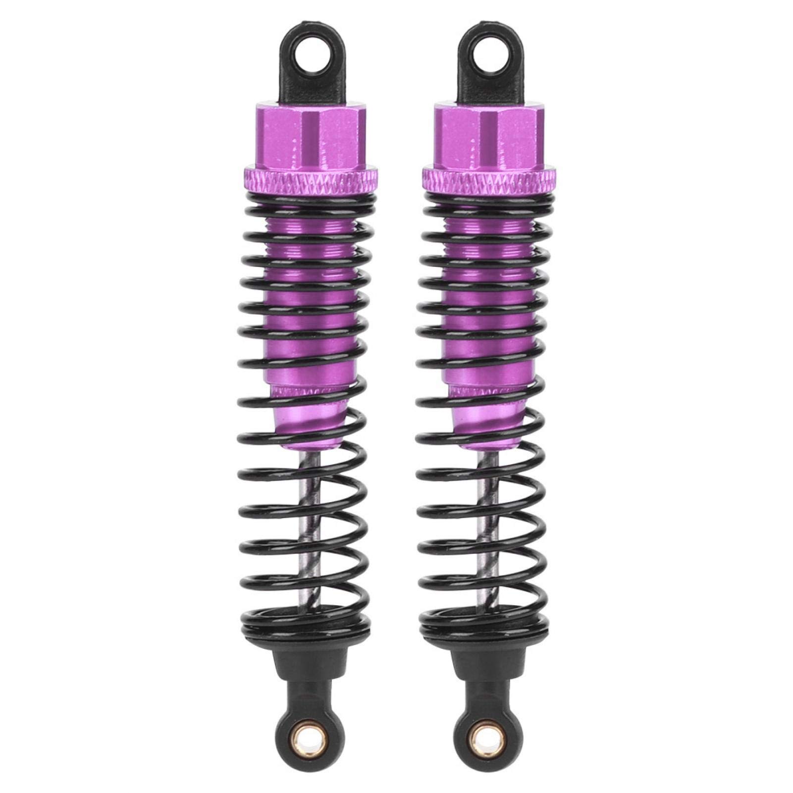 Durable Rust-Proof RC Car Shock Struts Damper for HSP RC Car Models - 85MM Purple Off-Road RC Car Suspension Upgrade - Perfect for Outdoor Racing, Bashing & Off-Road Adventures