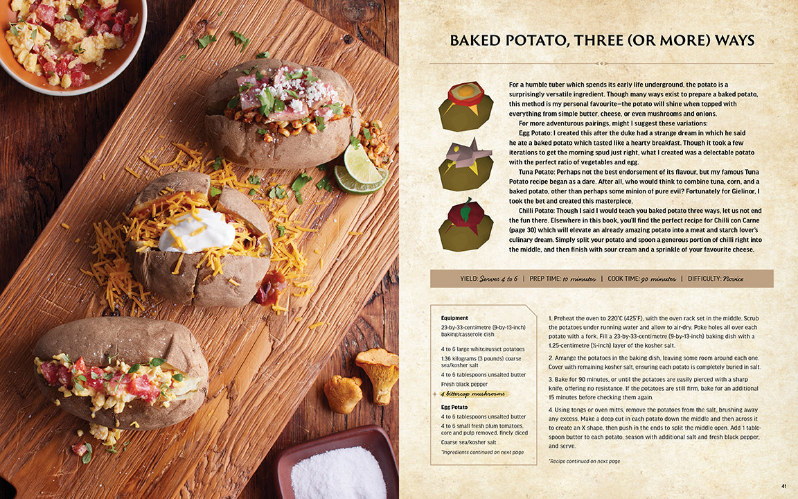 RuneScape: The Official Cookbook - Authentic Game-Inspired Recipes for Fantasy Cooking & Gaming Parties