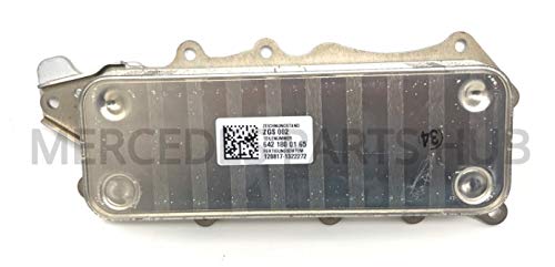 Mercedes-Benz 642 180 01 65 Engine Oil Cooler Replacement Part - Compatible with Diesel Engines | Perfect for Mercedes-Benz ML, GL, R-Class & Sprinter Maintenance & Repairs