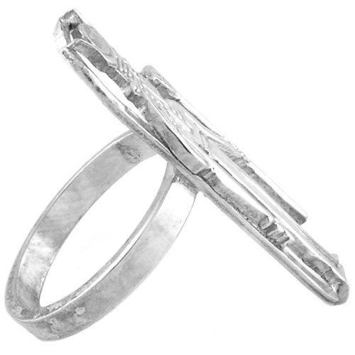 Egyptian Jewelry Silver Goddess Isis Ring - Handmade Sterling Silver Ancient Egyptian Ring for Women - Perfect for Spiritual Protection, Boho Fashion & Gift Giving