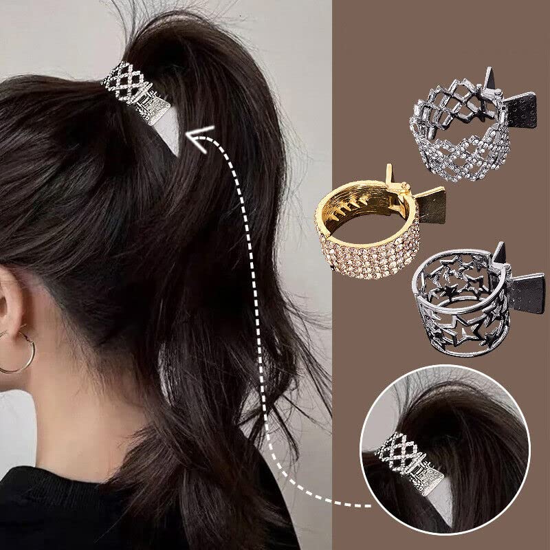 Sparkling Starvis Pearl Hair Clip with Rhinestones - Elegant Crown-Shaped Hair Accessory for Women & Girls - Perfect for Weddings, Parties, and Special Occasions
