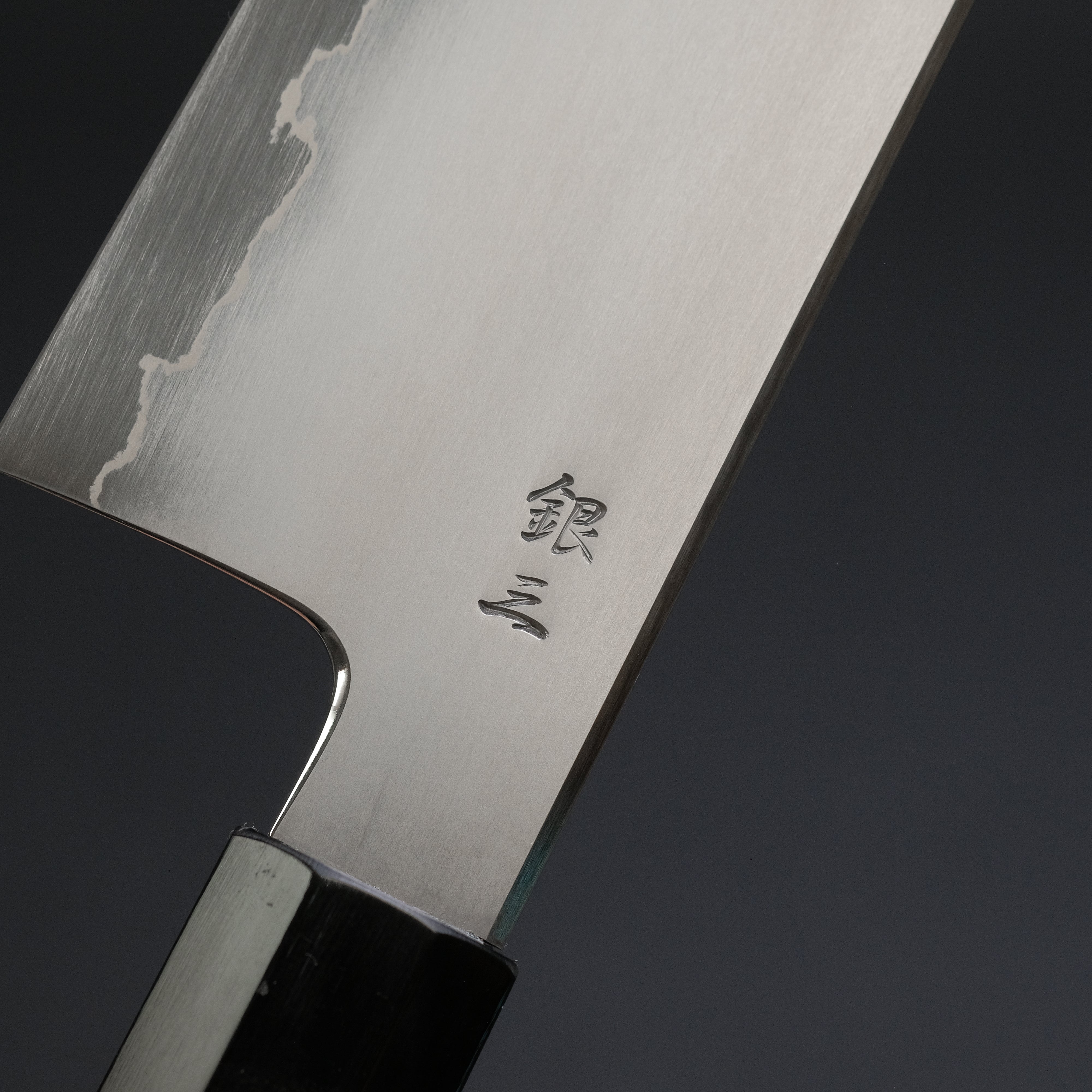 Premium Tetsujin Silver #3 Kasumi Gyuto 240mm Japanese Chef Knife with Taihei Tagayasan Wood Handle - Perfect for Sushi, Meat Slicing & Professional Kitchen Use