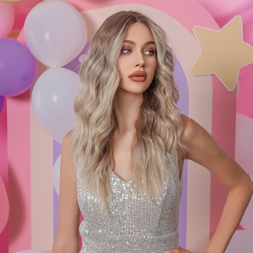 Wavy Synthetic Futura Fibre Lace Front Wig - Natural Looking Human Hair Replacement for Women | Perfect for Cosplay, Daily Wear & Special Occasions