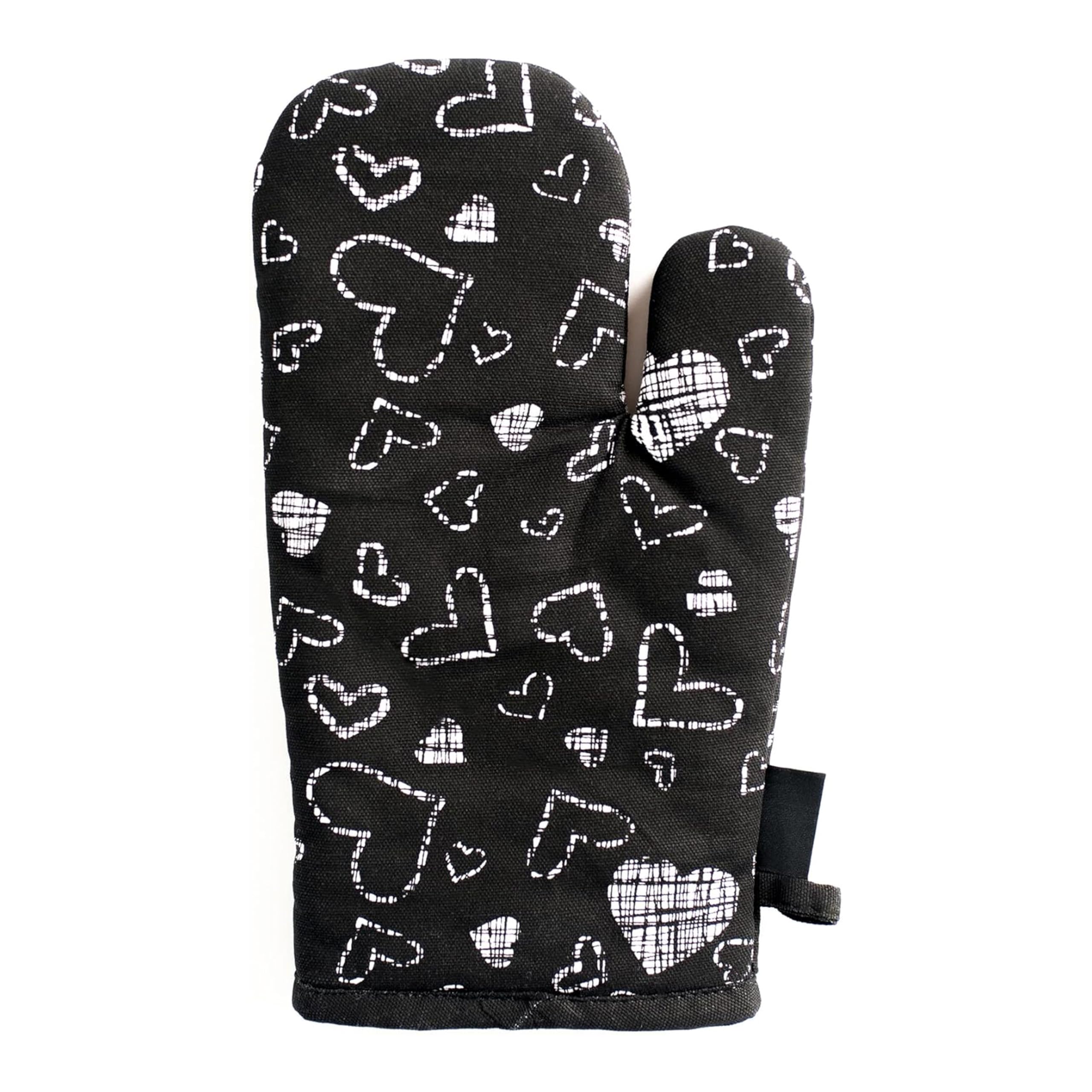 Twisted Wares Funny Oven Mitts with Sayings - Cotton Canvas Pot Holder, Made with Love - Perfect Kitchen Gifts for Adults, Hostess, and Cooking Enthusiasts - Ideal for Baking, Grilling, and Holiday Cooking