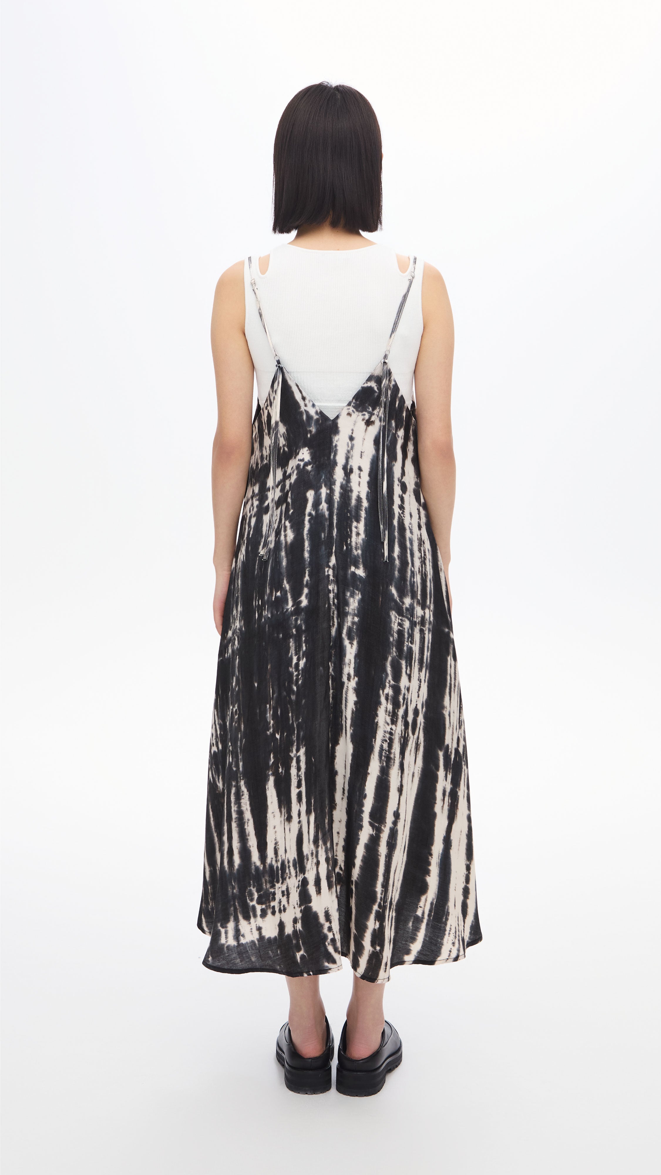 Vibrant Tie-Dyed Summer Dress for Women | Boho Chic Flowy Maxi Dress | Perfect for Beach, Festivals & Casual Outings
