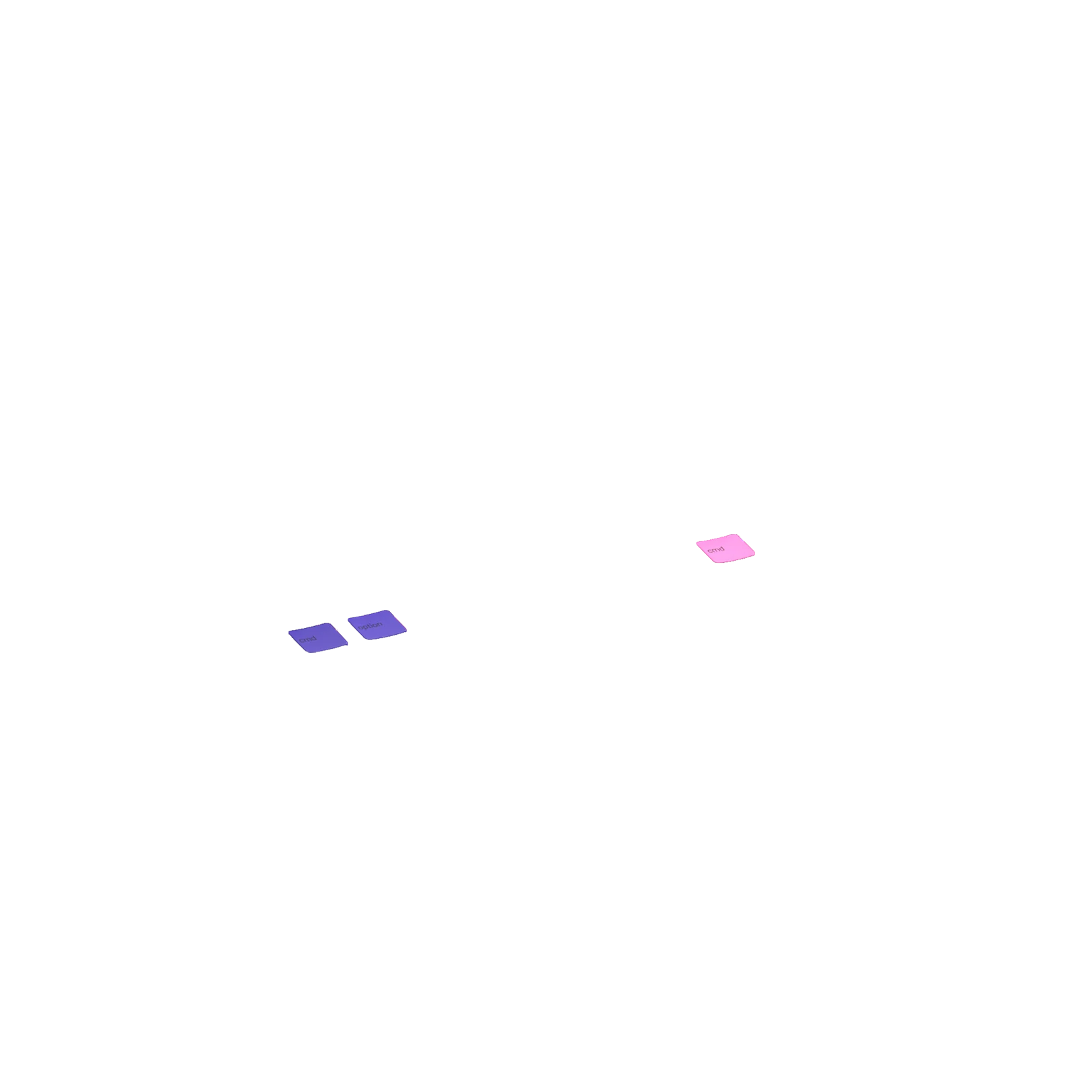Nebula Keycaps for Mechanical Keyboards - Custom RGB Backlit Keycap Set for Gaming & Typing - Perfect for PC, Mac, and Laptop Keyboards