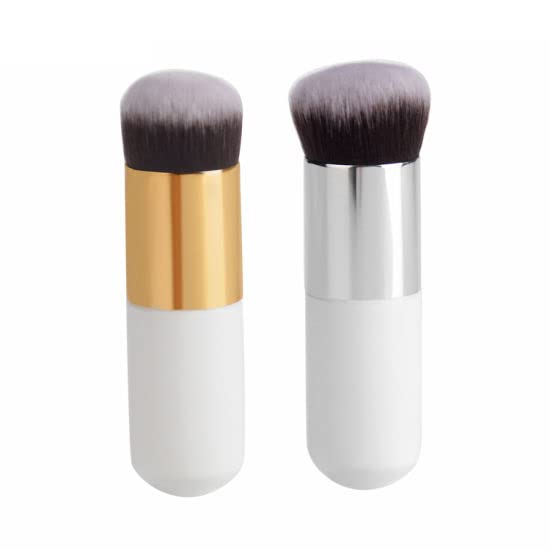 HARSH LOVE Cosmetics Face Powder & Blush Makeup Brush Set - 2 Pack for Flawless Makeup Application | Perfect for Contouring, Highlighting & Everyday Beauty Routine