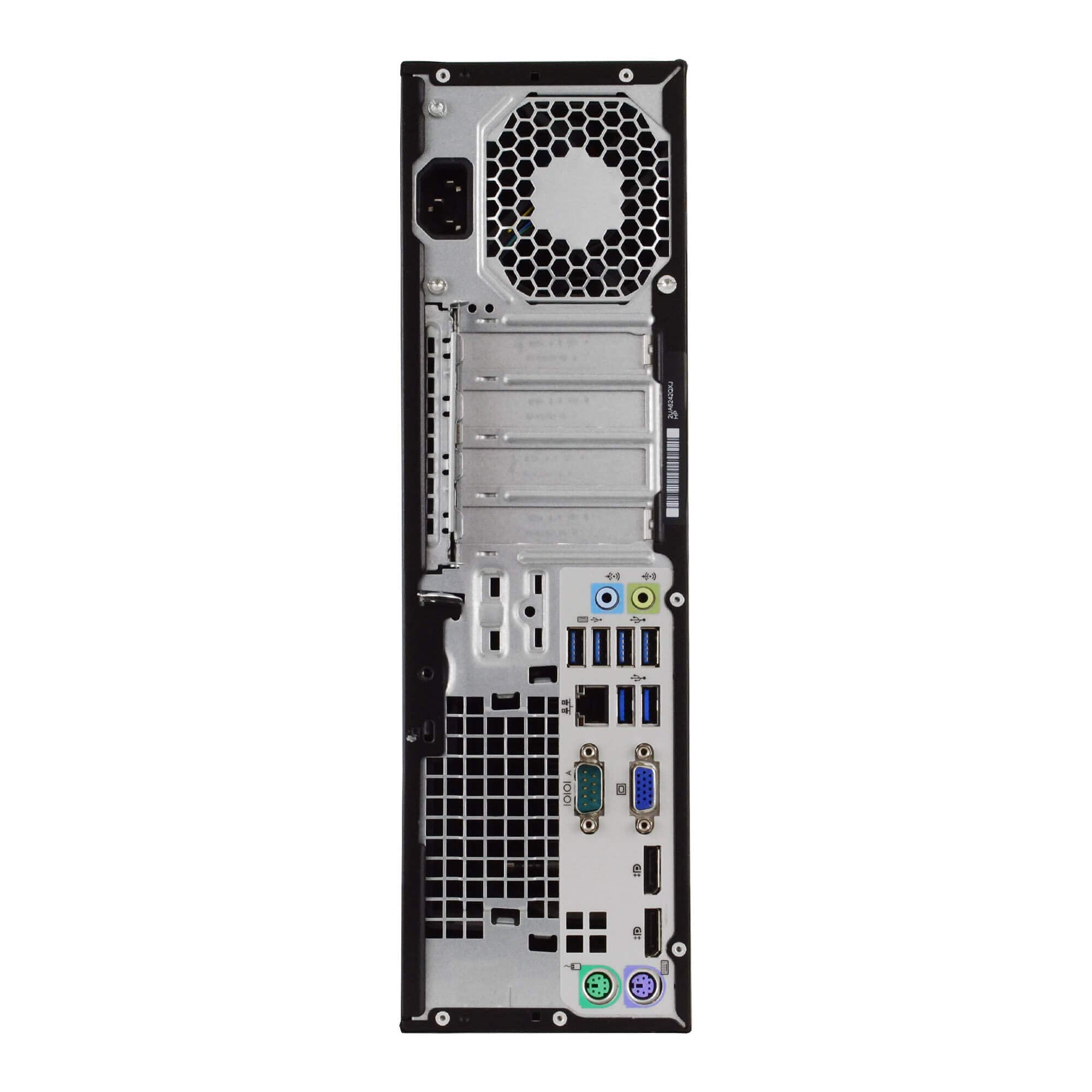 Renewed HP 800 G2 Business Desktop PC - Intel Core i5-6500, 16GB DDR4 RAM, 512GB SSD, Windows 10 Pro | Includes 23.6