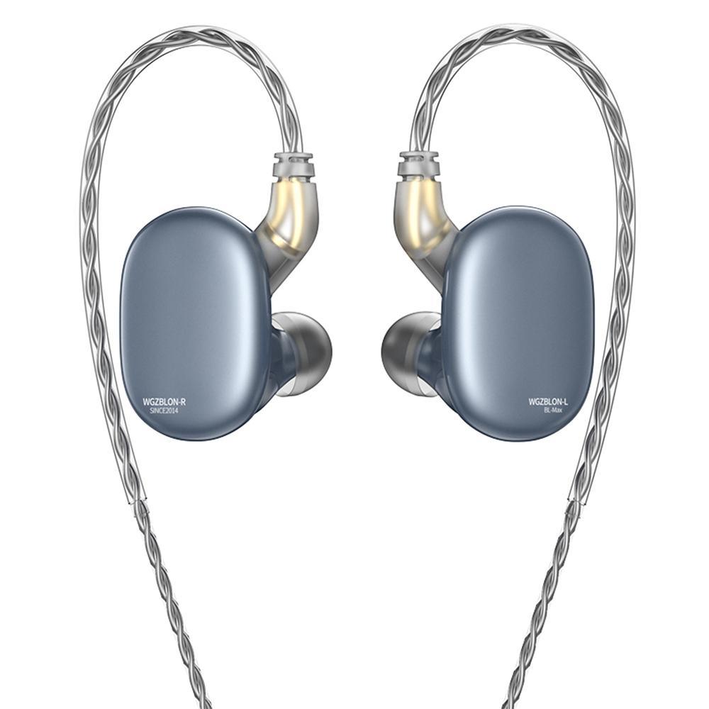 BLON BL MAX Dual Dynamic Drivers HiFi In-Ear Monitors - Premium Sound for Audiophiles, Musicians & Gamers - Perfect for Studio Recording, Live Performances & Gaming