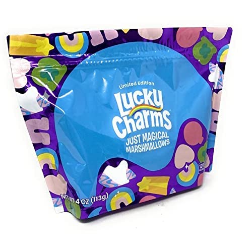 Lucky Charms Limited Edition Just Magical Marshmallows - Sweet Breakfast Cereal Topping for Kids & Family Fun (Perfect for Birthday Parties & Holiday Treats)
