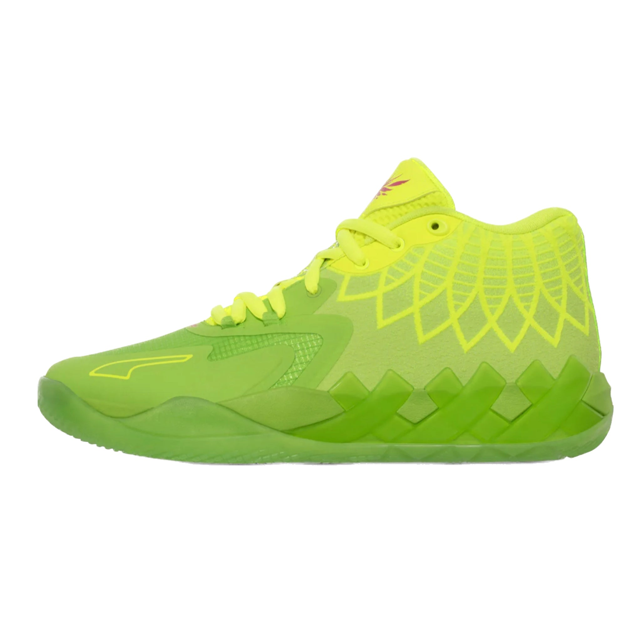 Puma LaMelo Ball MB.01 Basketball Shoes - Rick and Morty Inspired Red & Green Colorway - Perfect for Streetwear & Court Performance