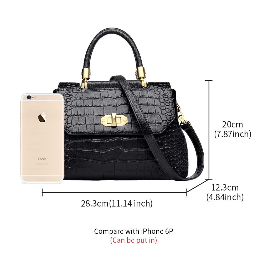 Premium Cow Leather Handbags for Women - Small Tote, Crossbody & Top-Handle Purse - Elegant Ladies Handbag & Mother's Day Gift - Perfect for Work, Travel & Daily Use