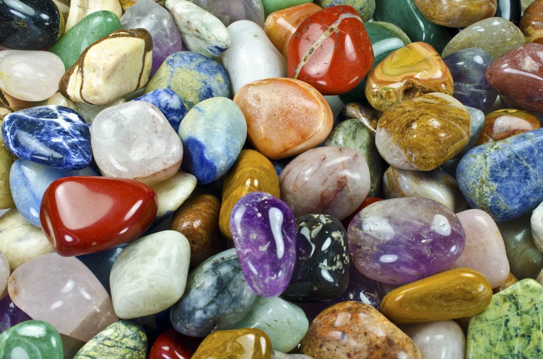 3 lbs Small Brazilian Tumbled Natural Gemstones - Assorted Polished Healing Crystals for Wicca, Reiki, Energy Work & Jewelry Making (Wholesale Bulk Lot) | Meditation, Home Decor & Spiritual Gifts