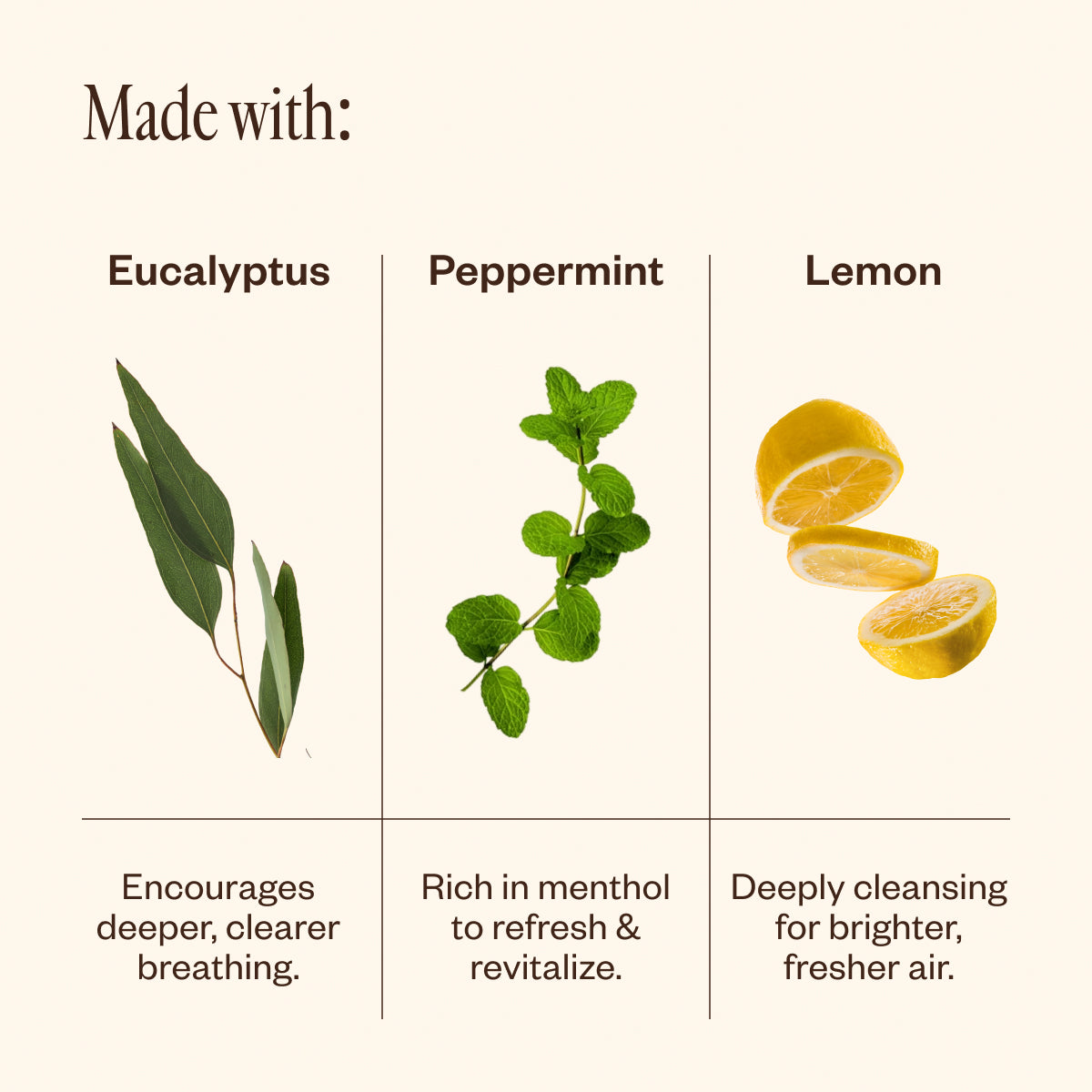 Deep Breath Revitalizing Essential Oil Diffuser Blend - Relaxing Aromatherapy for Stress Relief & Better Sleep