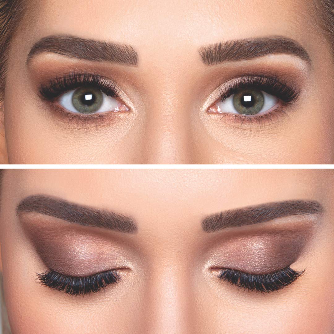 Xtreme Lashes Glideshadow Long Lasting Eyeshadow Stick Quad Collection - Cream to Powder Formula for Eyelash Extensions - No Fallout or Buildup - Perfect for Day to Night Makeup Looks & Professional Use