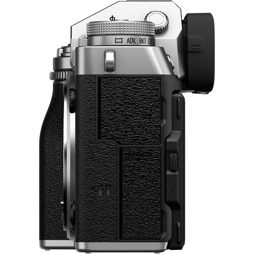 Fujifilm X-T5 Mirrorless Camera Body (Silver) with XF16-50mm F2.8-4.8 R LM WR Lens Kit - Professional Travel & Street Photography Digital Camera for Vloggers & Content Creators