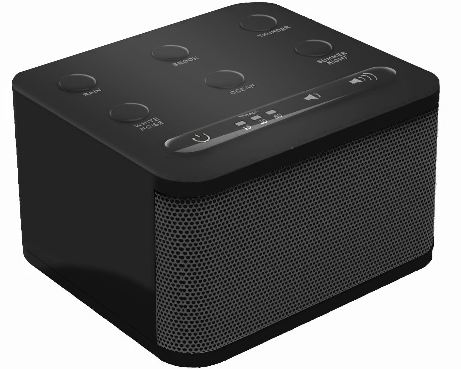 White Noise Machine for Sleep & Office Privacy - Portable Sound Machine with Rain & Nature Sounds for Adults, Babies & Kids | Noise Canceling Sleep Aid for Nursery, Travel & Work