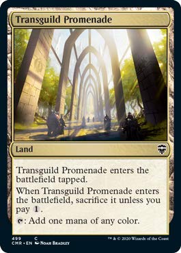 Magic: The Gathering - Transguild Promenade Theme Deck Exclusive Card for Commander Legends | MTG Land Card for Multiplayer Commander Games & Deck Building Strategies