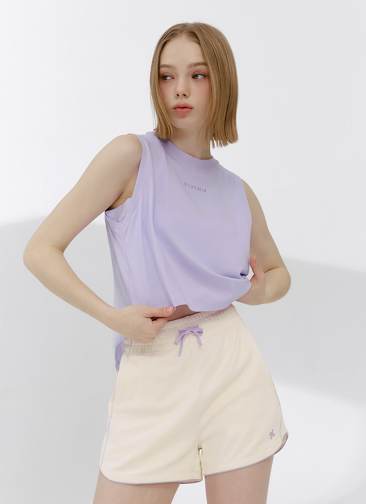 Premium Pima Cotton Back Slit Sleeveless Blouse - Women's Elegant Summer Top for Office, Date Night & Casual Outings