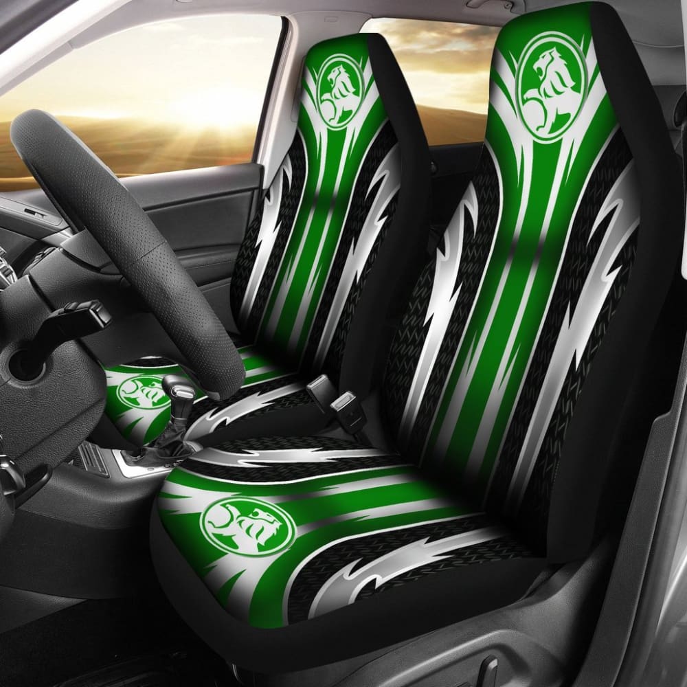 2-Piece Front Holden Seat Covers - Premium Green Car Seat Protectors (Model 144627) | Perfect for Daily Commuting, Road Trips & Vehicle Interior Protection