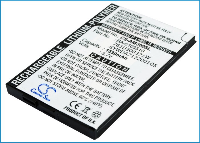 Original Acer M300 PDA Replacement Battery - High Capacity 3.7V Li-ion Battery for Acer M300 Pocket PC - Perfect for Business, Travel & Backup Power