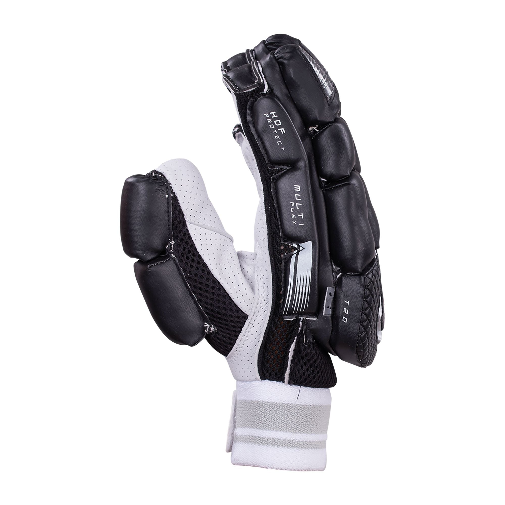 Kookaburra 2.1 T20 BLACK Cricket Batting Gloves 2025 - Premium Performance for Cricket Matches & Training Sessions