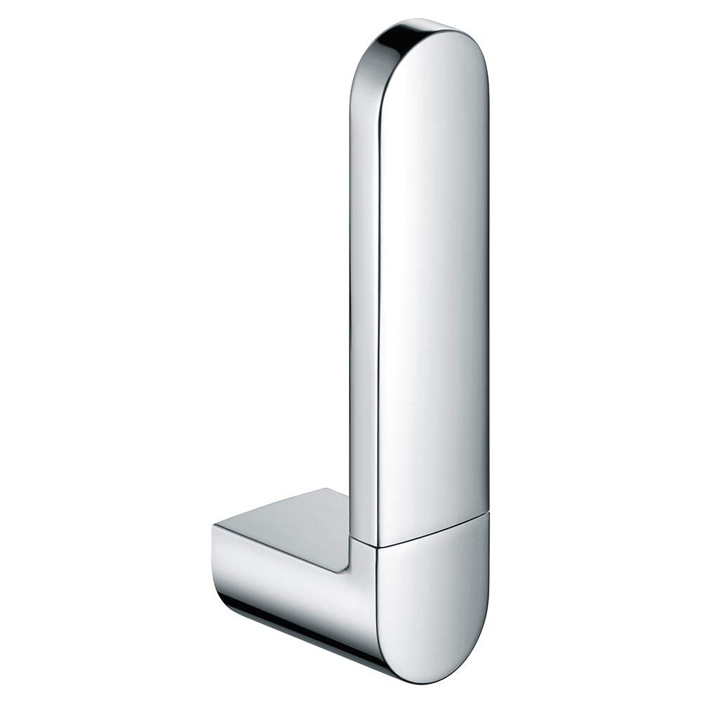 11663010000 Elegant Chrome Toilet Paper Roll Holder - Modern Bathroom Accessory for Home & Office Decor