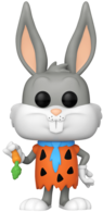 Bugs Bunny as Fred Flintstone - Limited Edition Summer Convention Sticker #1259 | Fun Collectible for Fans, Comic Con & Pop Culture Events