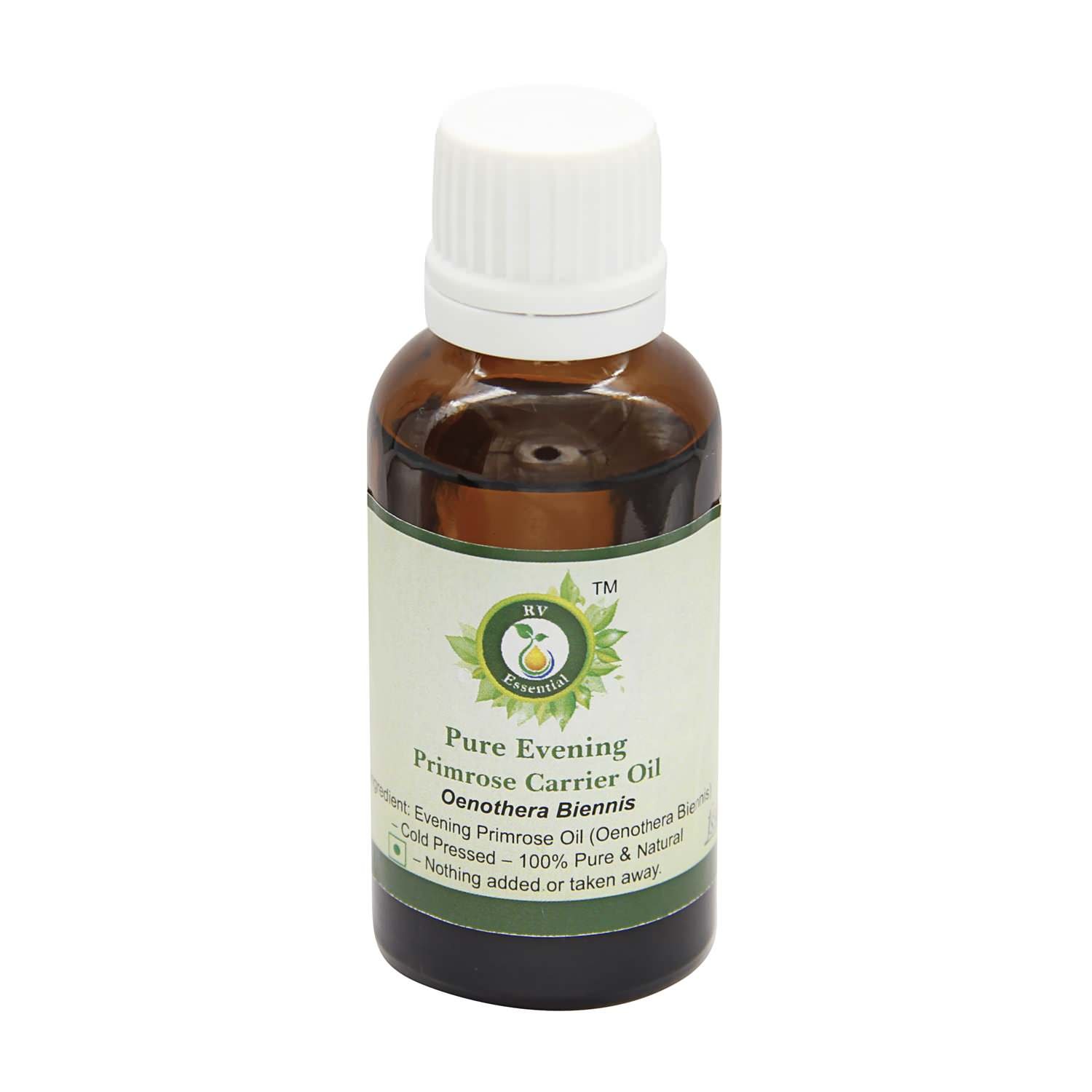 Pure Evening Primrose Oil (Oenothera Biennis) 15ml - 100% Natural Carrier Oil for Skin & Hair Care - Perfect for Aromatherapy, Massage & DIY Beauty Products