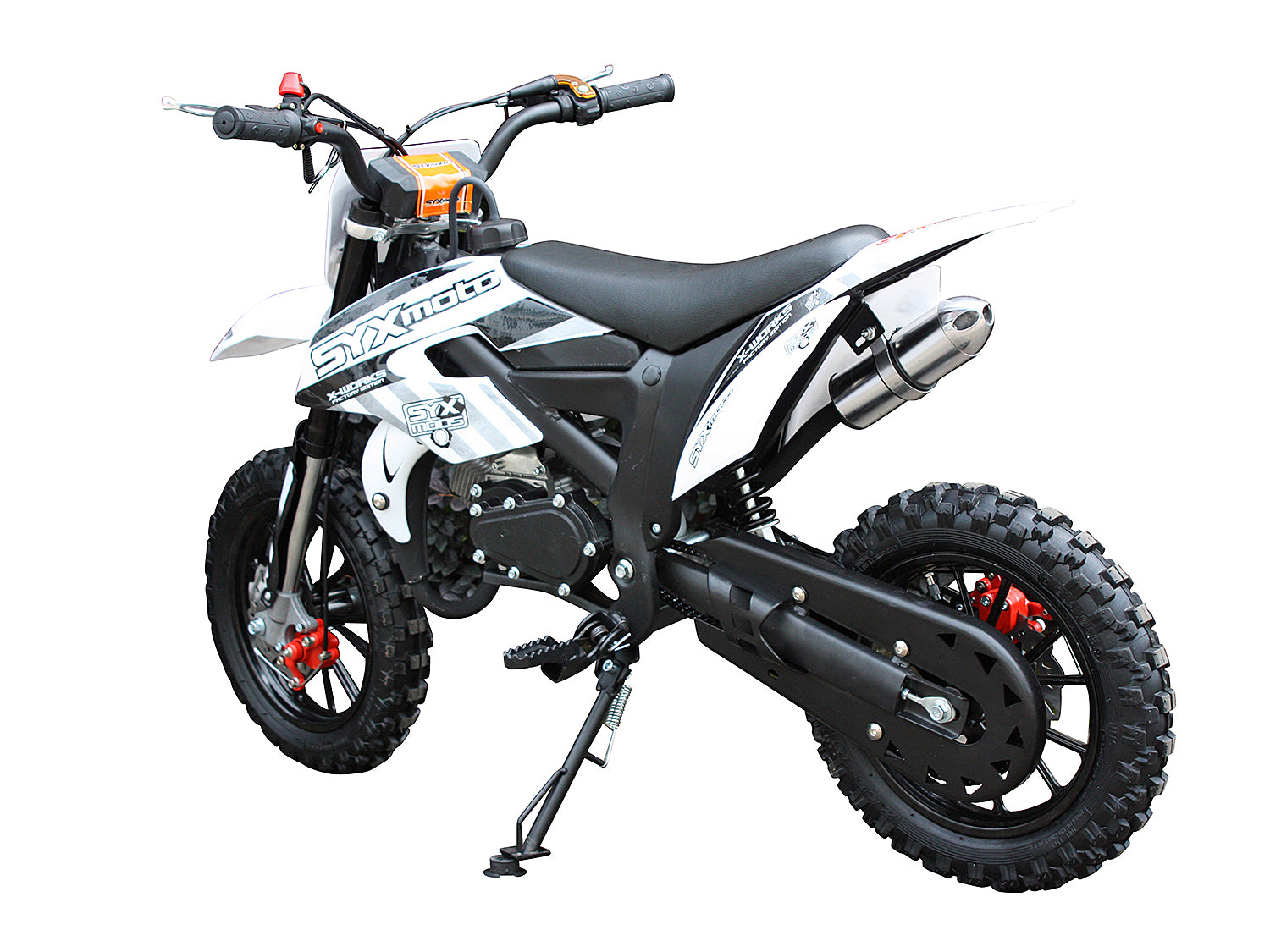 Venom Syxmoto 49cc Racing Motocross Dirt Bike - Automatic Transmission for Kids & Adults - Perfect for Off-Road Trails, Motocross Racing & Backyard Riding