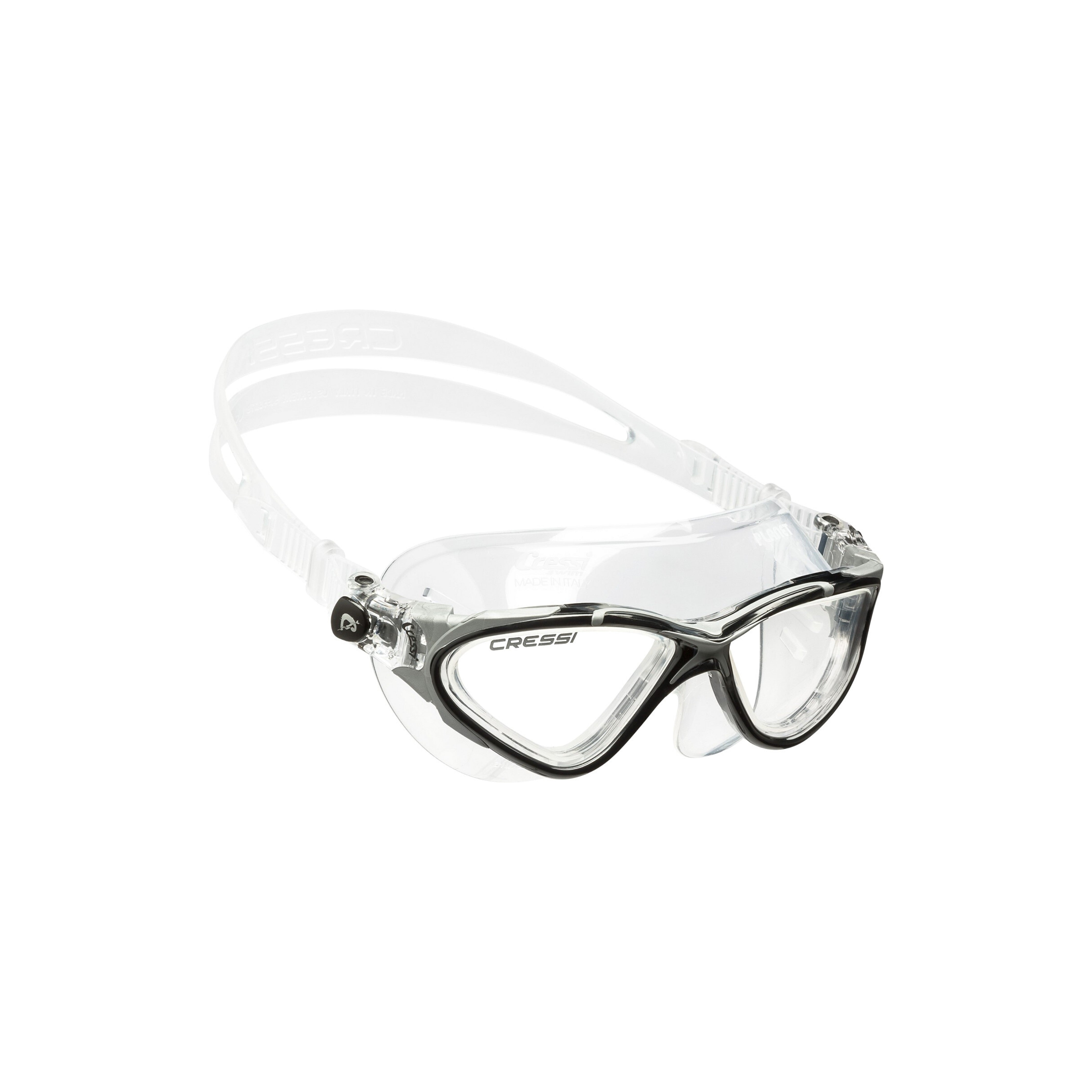Clear/Frame BLACK SILVER