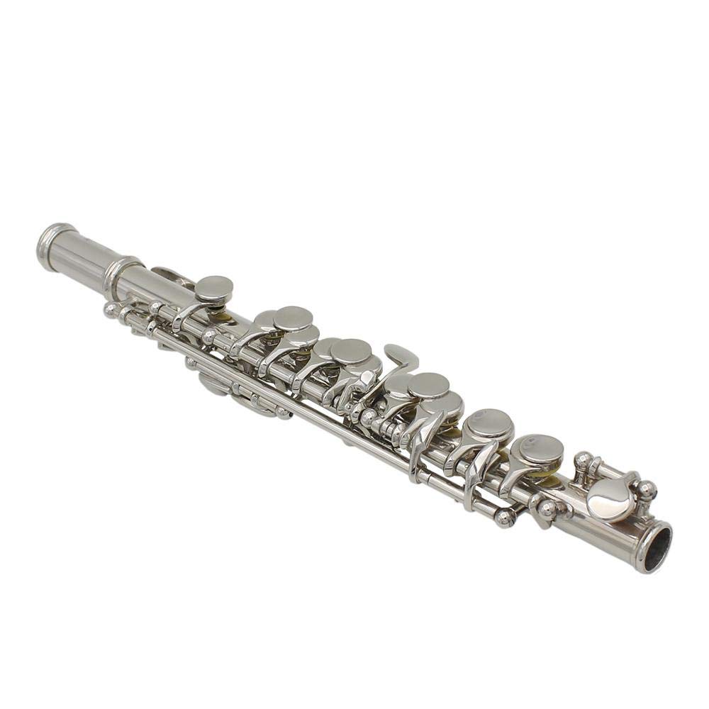 **Redxiao C Key Piccolo Kit for Students - Silver Wind Instrument for Playing & Learning, Band & Teaching Supplies | Perfect for Beginners, Music Classes & School Performances**