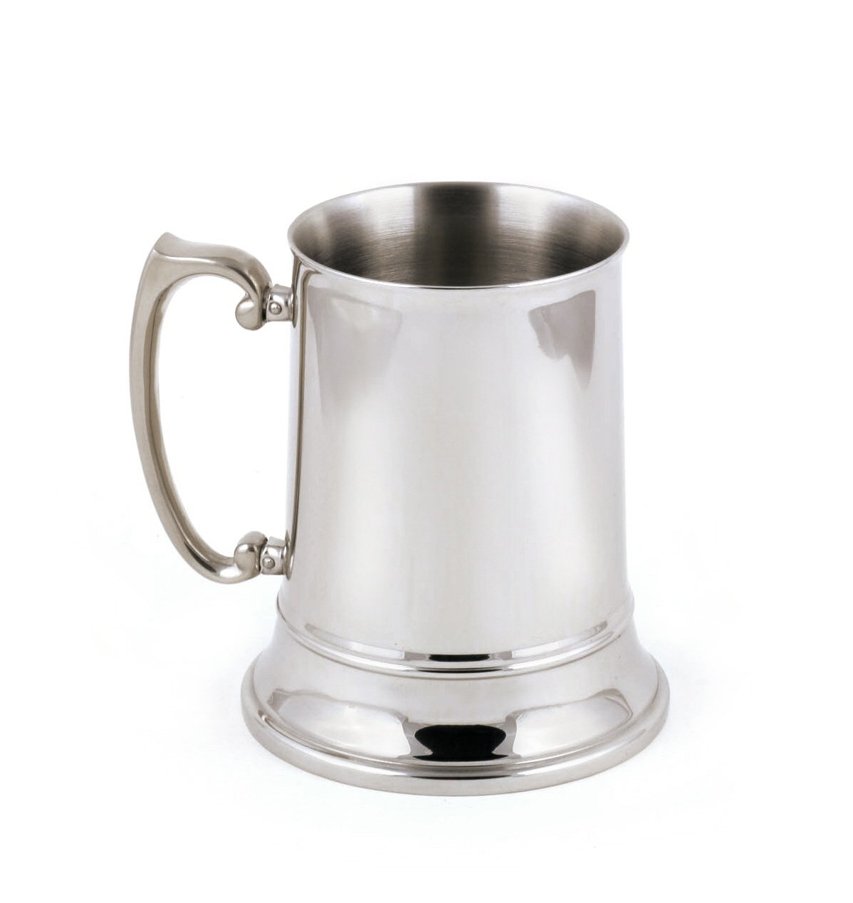 Premium Set of 4 Stainless Steel Beer Mugs - Double-Walled Insulated, Frost-Free & Durable - Perfect for Outdoor Parties, Camping & Home Bar Use