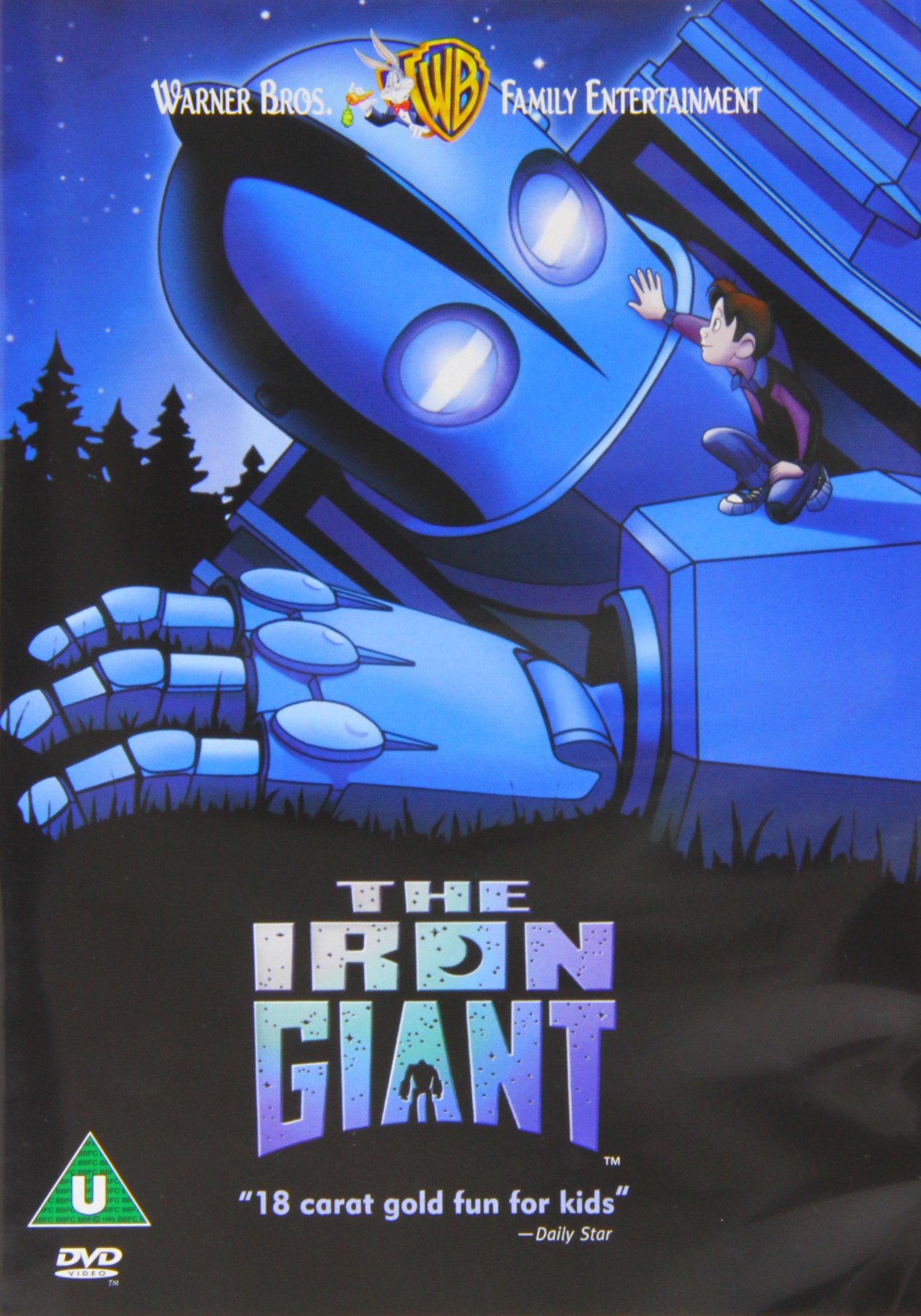 The Iron Giant - Classic Animated Movie on Blu-ray | Family-Friendly Sci-Fi Adventure Film for Kids & Adults | Perfect for Movie Nights & Gifts