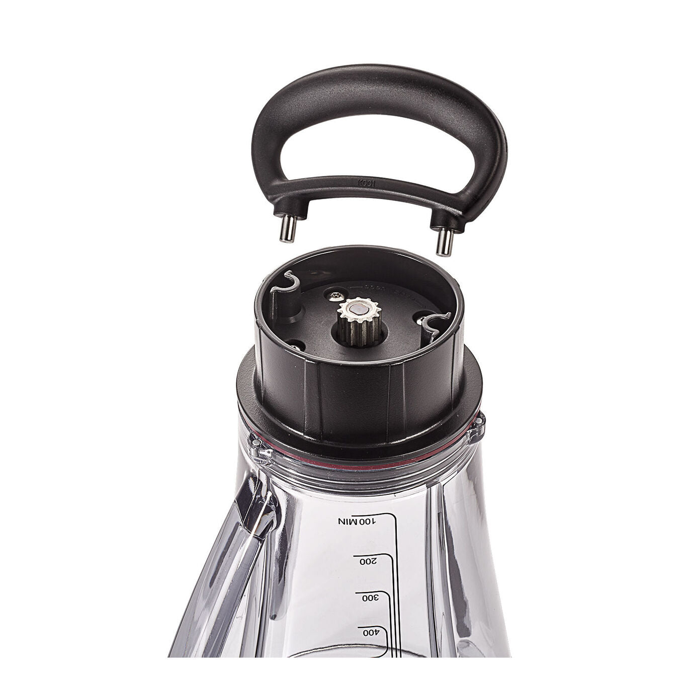 Ballarini Tesoro 36414 200 20 Oz. 2-in-1 Table Blender 120V 800W Cherry Red - Perfect for Smoothies, Cocktails & Food Prep in Home Kitchens