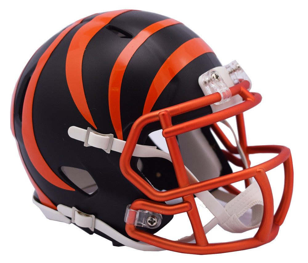 Official Cincinnati Bengals Blaze Speed Mini Helmet - Authentic NFL Collectible for Fans, Display & Gifting - Perfect for Home, Office, or Game Day Decor