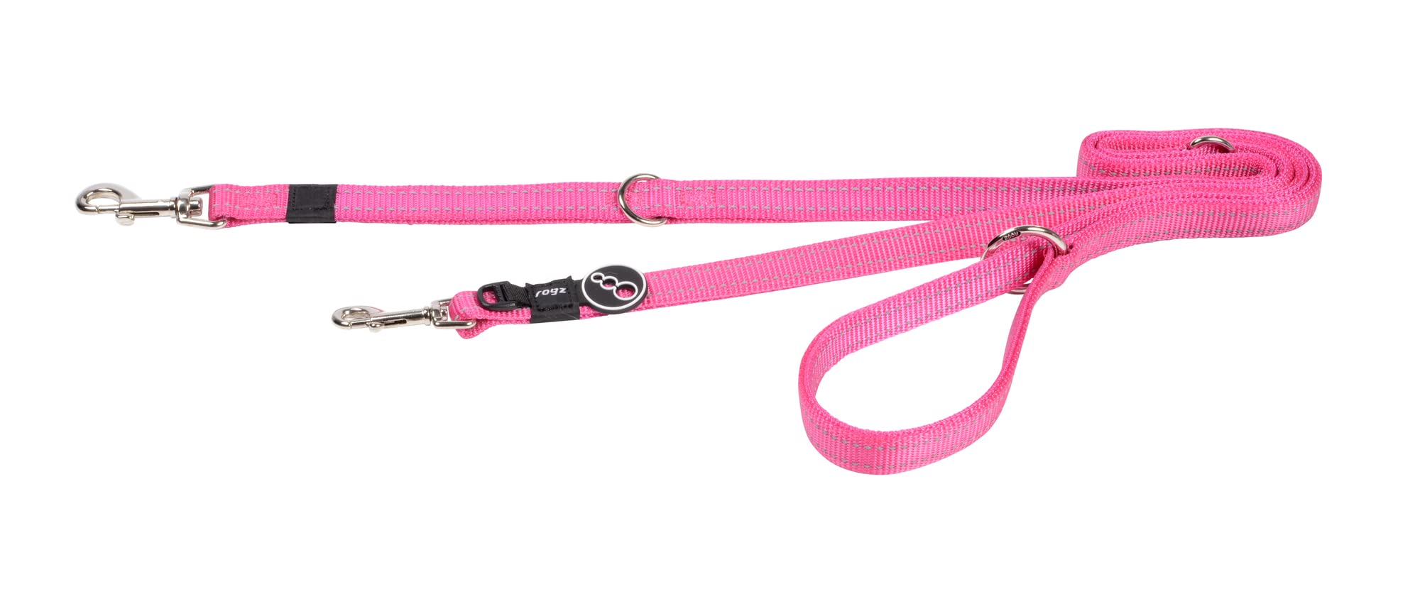 Multi-Purpose Dog Leash for Medium Dogs - Durable & Adjustable Pink Pet Leash for Walking, Training & Outdoor Adventures