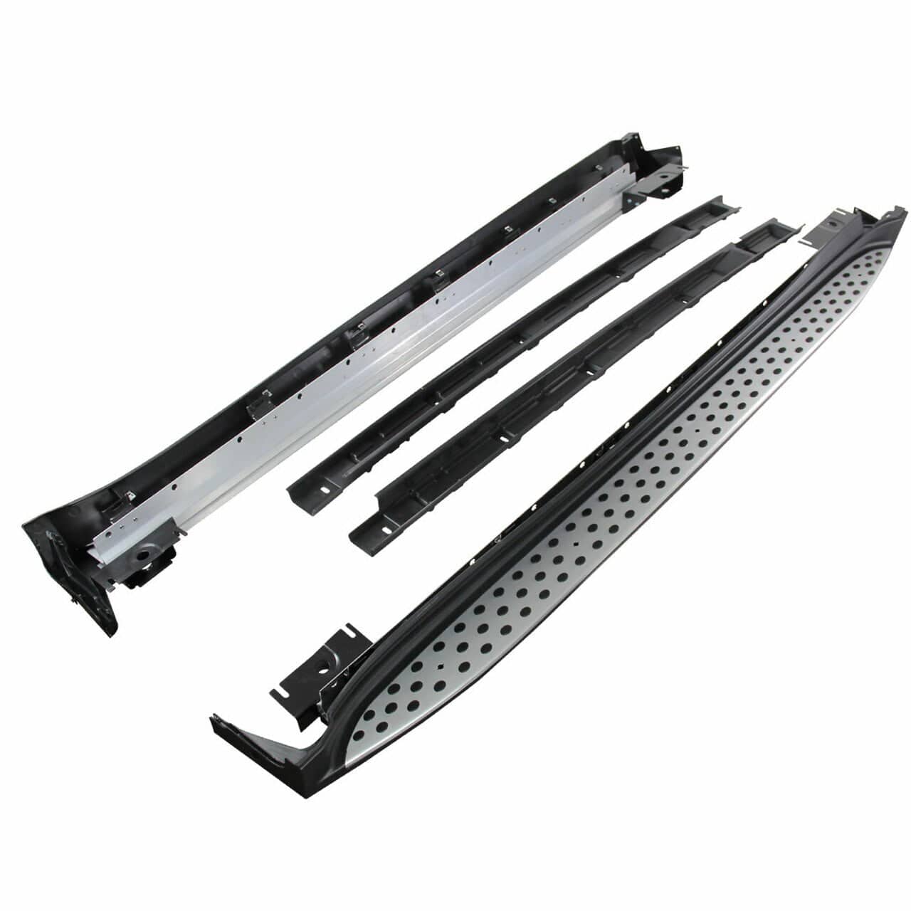 2007-2012 Mercedes Benz X164 GL Class Aluminum Side Step Running Boards - Durable Off-Road Accessories for SUV Truck Protection & Style