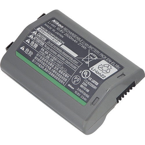 Nikon EN-EL18c Rechargeable Lithium-Ion Battery for D6, D5, D4s & D4 DSLR Cameras - Professional Photography & Videography Power Solution