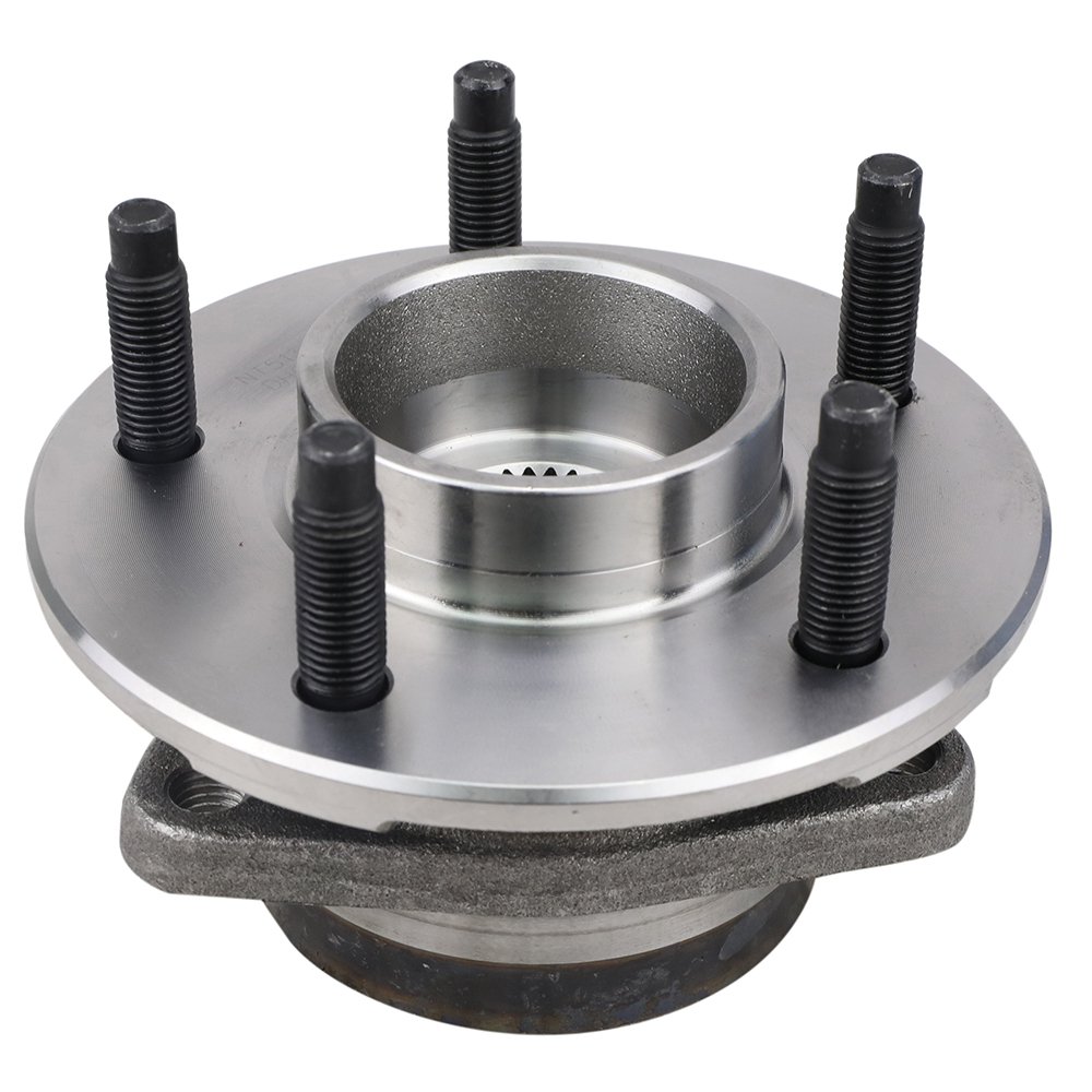2-Pack Front Wheel Hub Bearing Assembly Compatible with 2002-2007 Saturn Vue, 2006 Pontiac Torrent & 2005 Chevy Equinox (Non-ABS) - Durable Replacement for Smooth Ride & Enhanced Safety - Perfect for City Commuting & Highway Driving