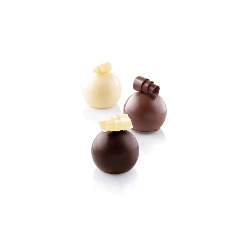 Premium Silicone Chocolate Mold for Truffles - 20 Cavities, Food-Grade & Non-Stick Baking Tool for Homemade Candies, Desserts & Party Treats - Perfect for Valentine's Day, Christmas & DIY Gifts
