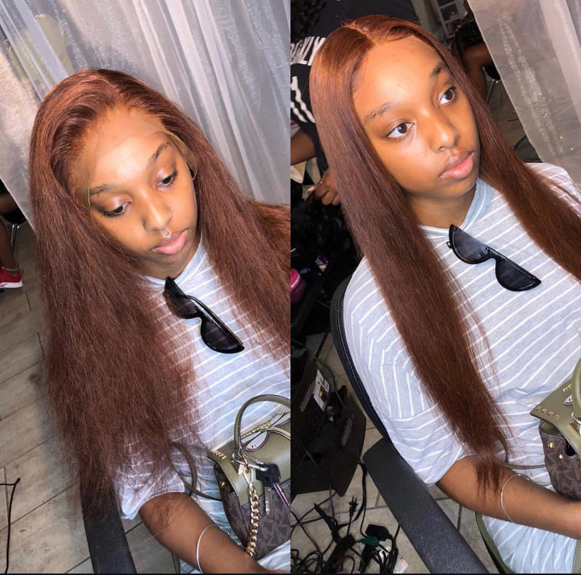 Brazilian Wavy Glueless Wig - 100% Human Hair Lace Front Wig for Black Women | Perfect for Daily Wear, Parties & Special Occasions