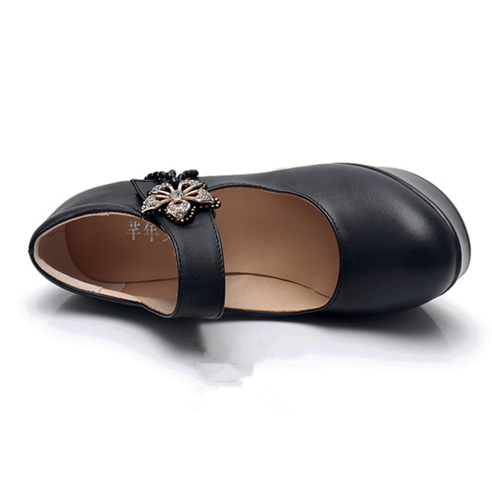 Women's Classic Mary Jane Shoes - Shockproof High Block Heel Thick Platform Pumps - Comfortable Banquet & Wedding Dress Shoes for Ladies - Perfect for Formal Events, Parties & Office Wear