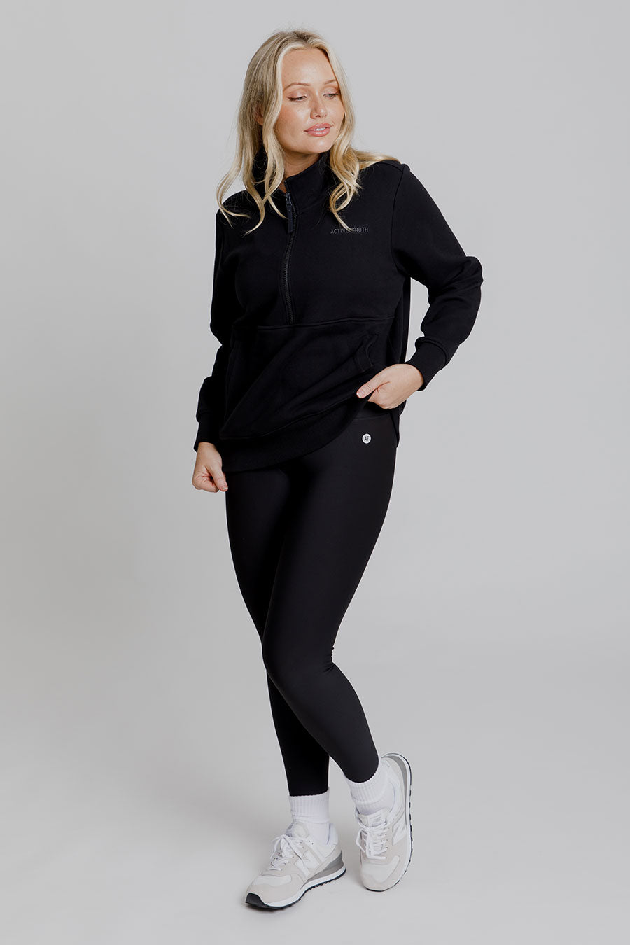High Waist Thermal Leggings for Women - Black - Perfect for Yoga, Workouts & Winter Layering