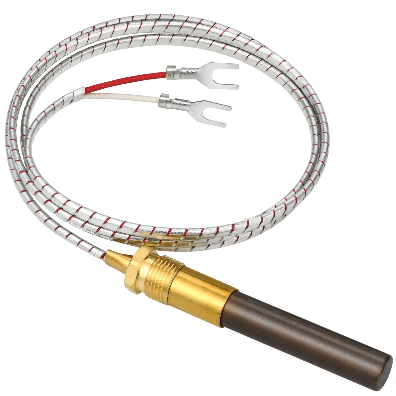 Pitco 60125501 Gas Fryer Thermocouple & Thermopile Replacement Kit - Compatible with Elite, Imperial, Frymaster, Dean Commercial Deep Fryers - Professional Restaurant & Kitchen Equipment Repair Parts for Gas Fryer Maintenance